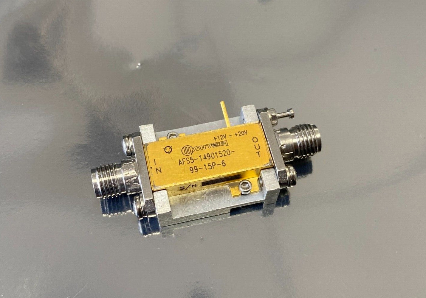 Miteq RF Amplifier 8-15GHz 35dB 15dBm