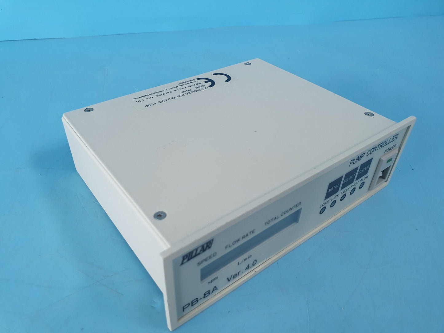 New Pillar PB-8A Ver.4.0 Pump Controller