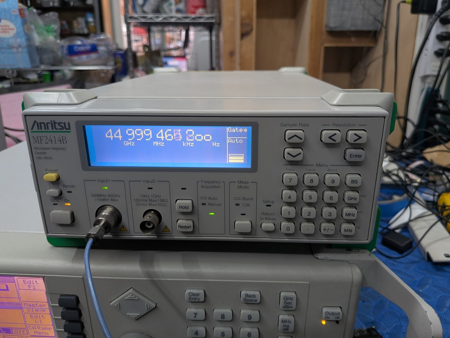 Anritsu MF2414B Burst/Frequency Counter 45 GHz