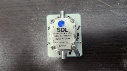 SDL WBA3-4-15G28VP22D Wideband Amplifier 22dB