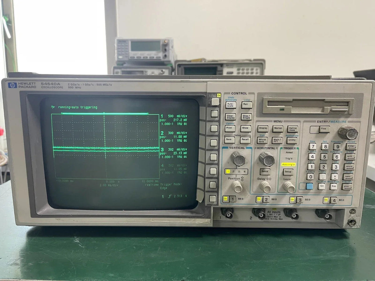 HP Agilent 54540A 500MHz 2Gs/s Digital Oscilloscope