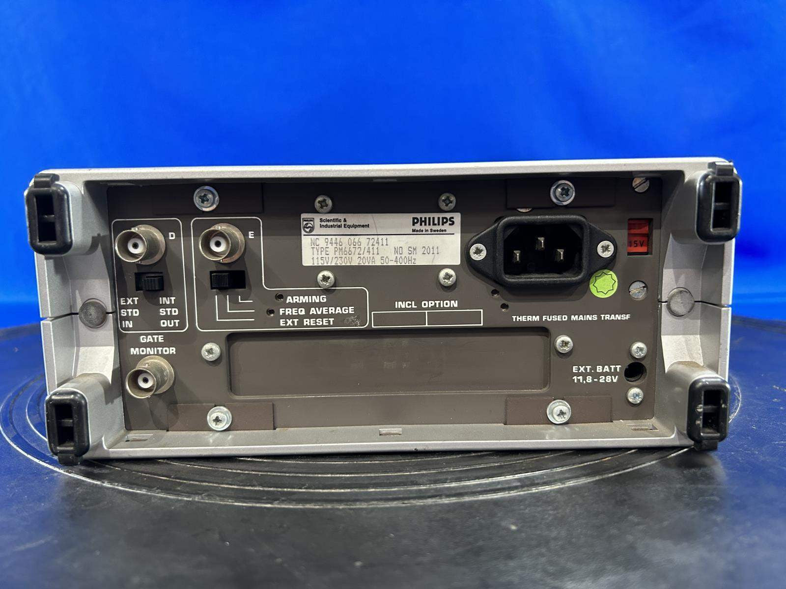 Philips PM6672 Frequency Counter