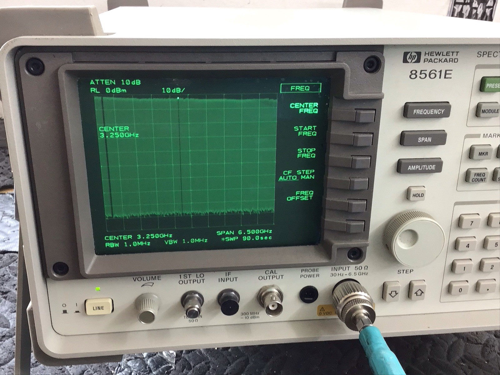 HP Agilent 8561E Spectrum Analyzer 20Hz-6.5GHz