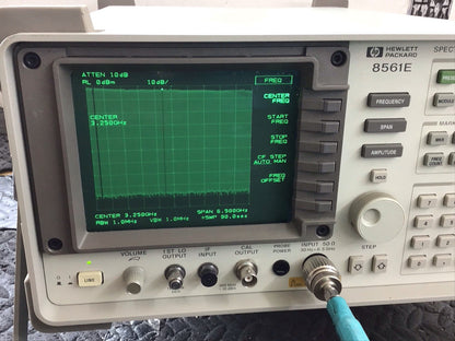 HP Agilent 8561E Spectrum Analyzer 20Hz-6.5GHz