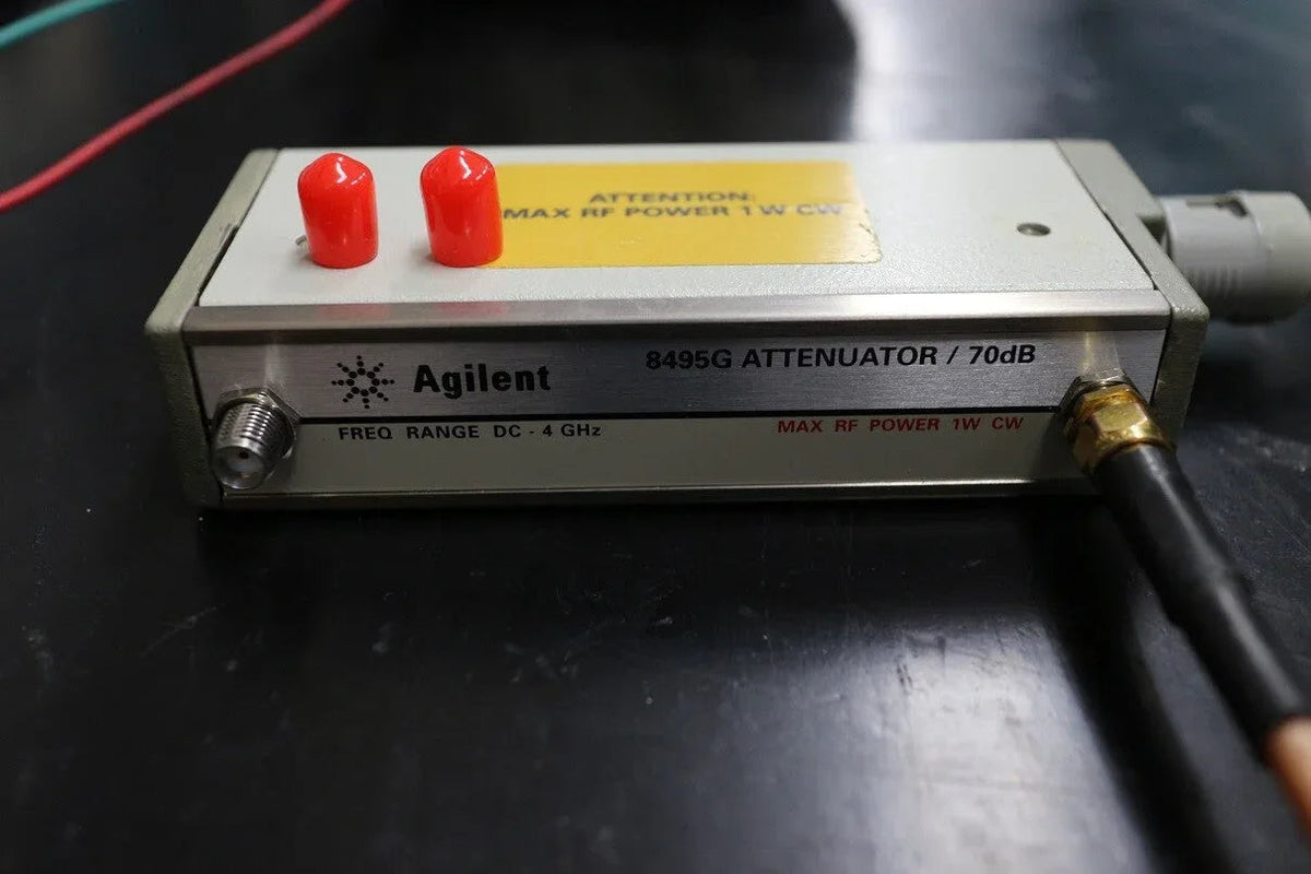 Agilent 8495G 0-4GHz 70dB Step Attenuator