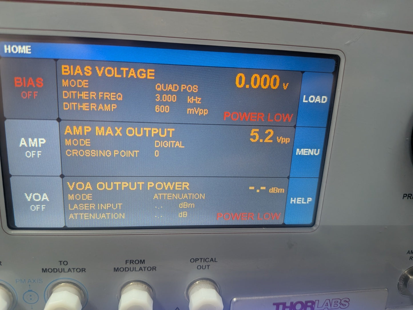 Thorlabs MX40A 40 Gb/s Optical Laser Modulator Driver