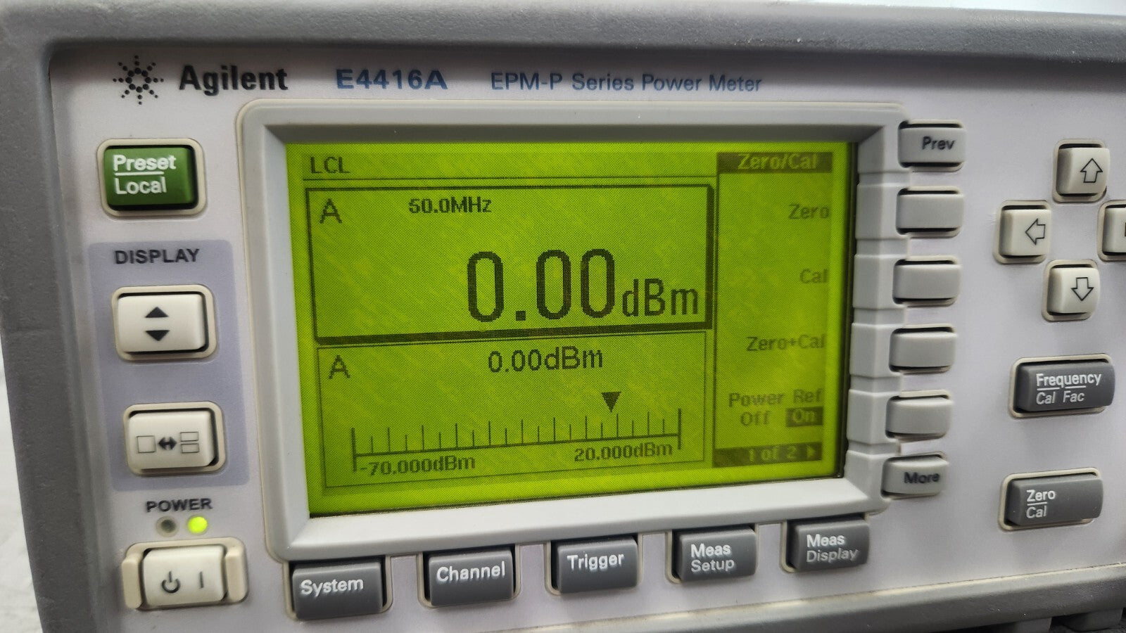 Agilent E4416A EPM-P Single Channel Power Meter