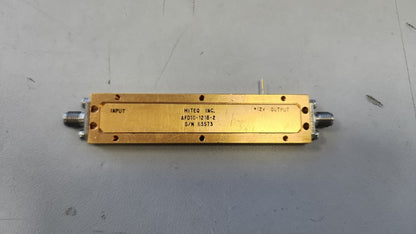 MITEQ RF Amplifier 6.5-18GHz 40dB AFD10-1218