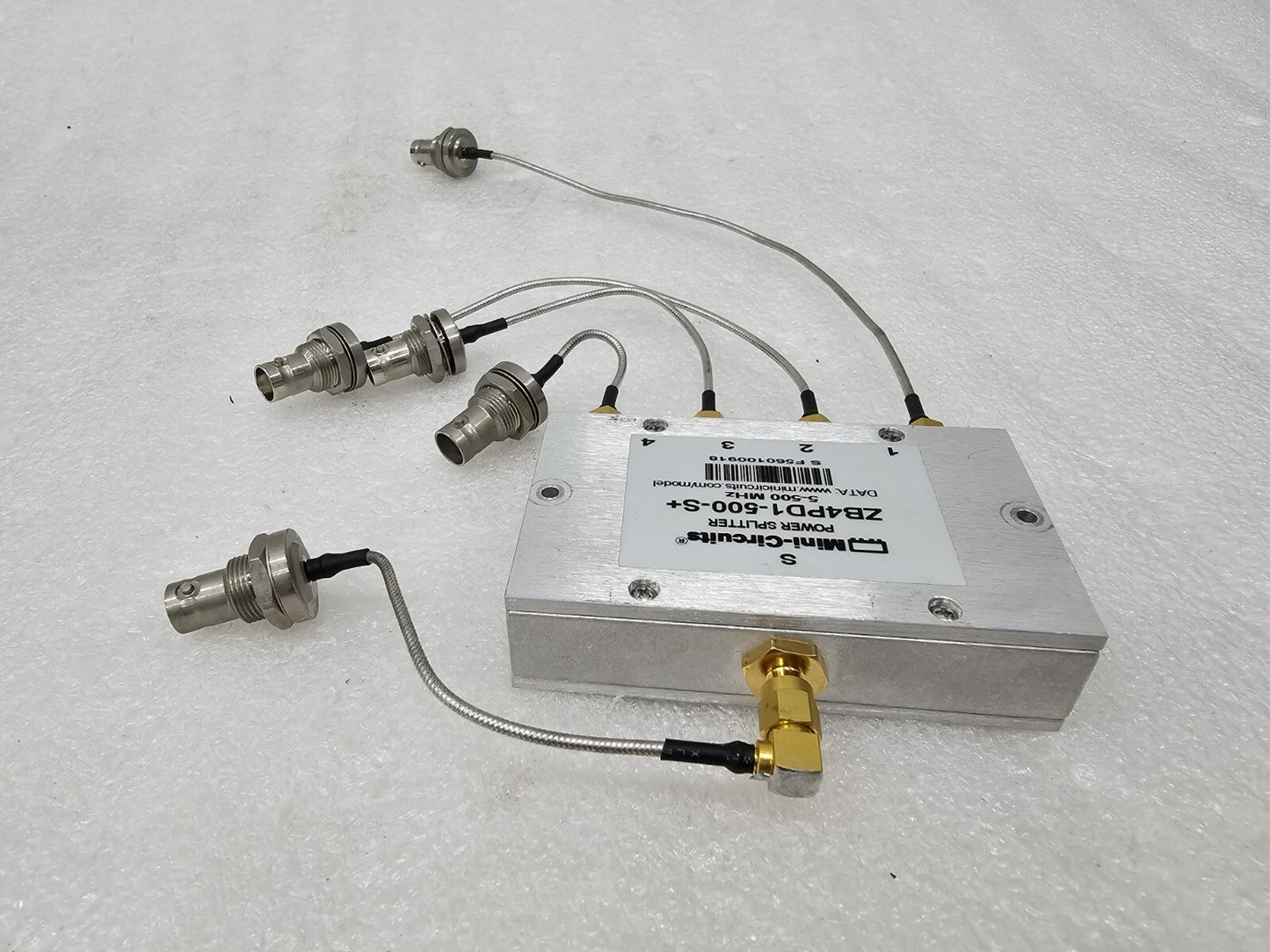 Mini-Circuits ZB4PD1-500-S+ 4-Way Power Splitter