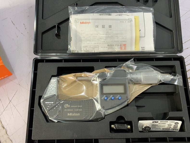 New Mitutoyo 293-241-30 MDC-50PX IP65 Digital Micrometer