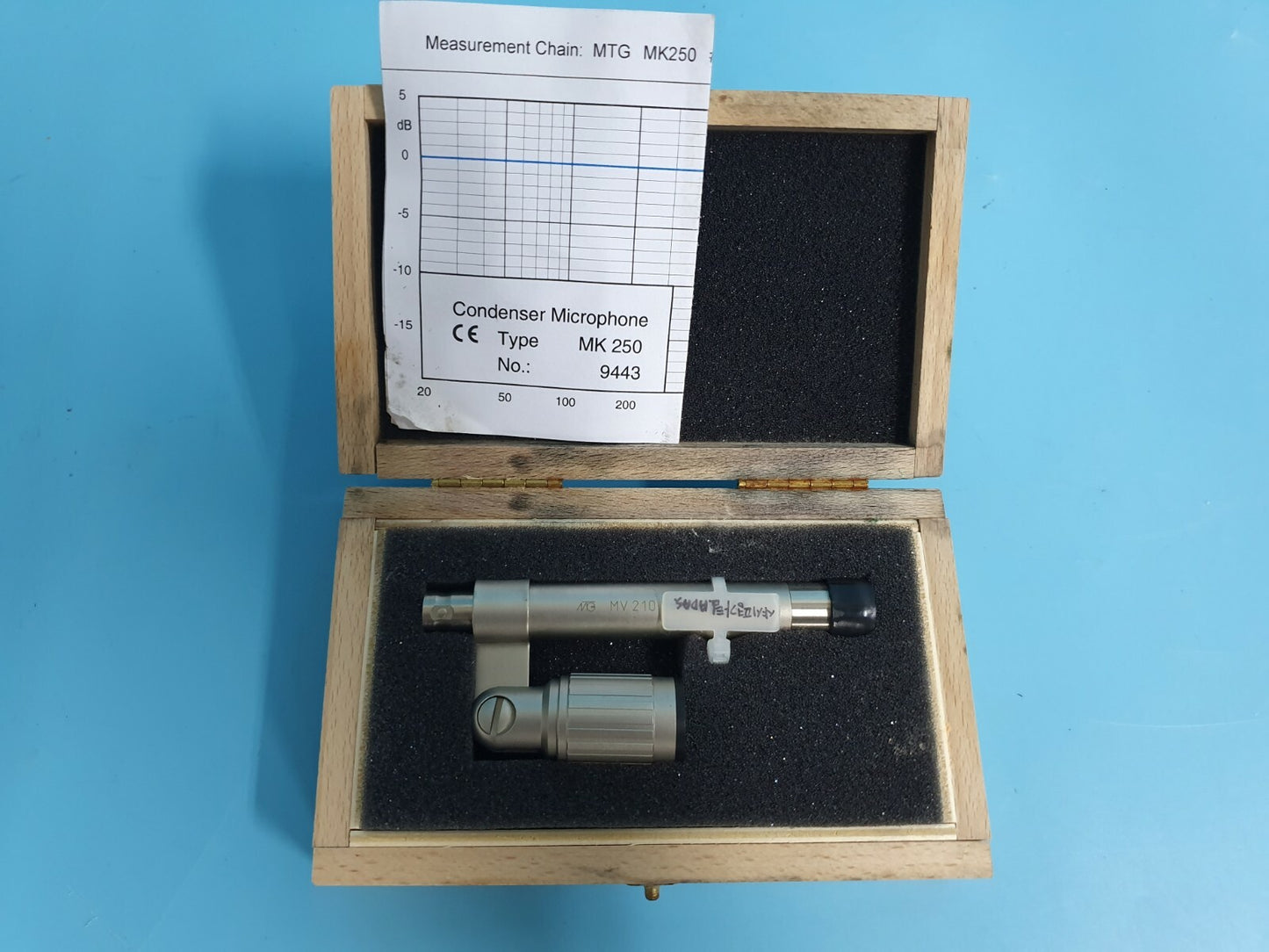 Microtech Gefell MV 210 MK 250 Condenser Microphone
