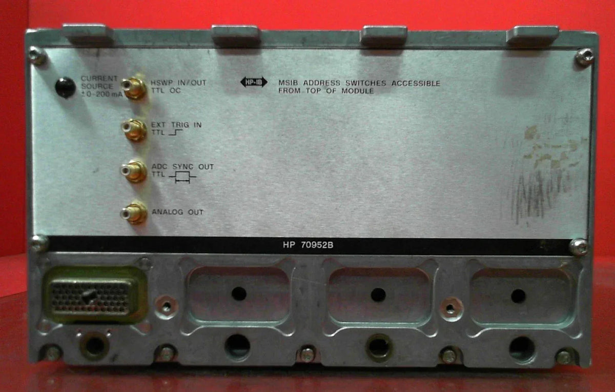 Agilent 70952B 600-1700nm Optical Spectrum Analyzer