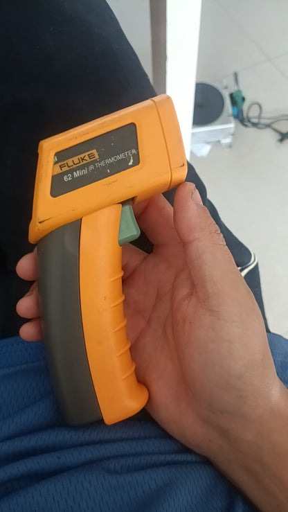 Used Fluke 62 Mini Infrared Thermometer Gun -40 to 550°C