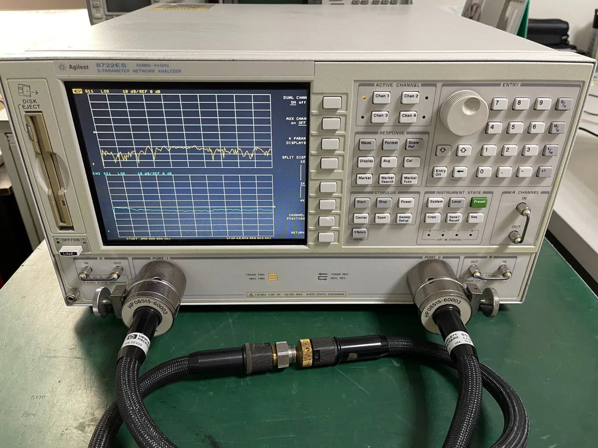 Agilent 8722ES 50MHz-40GHz Network Analyzer