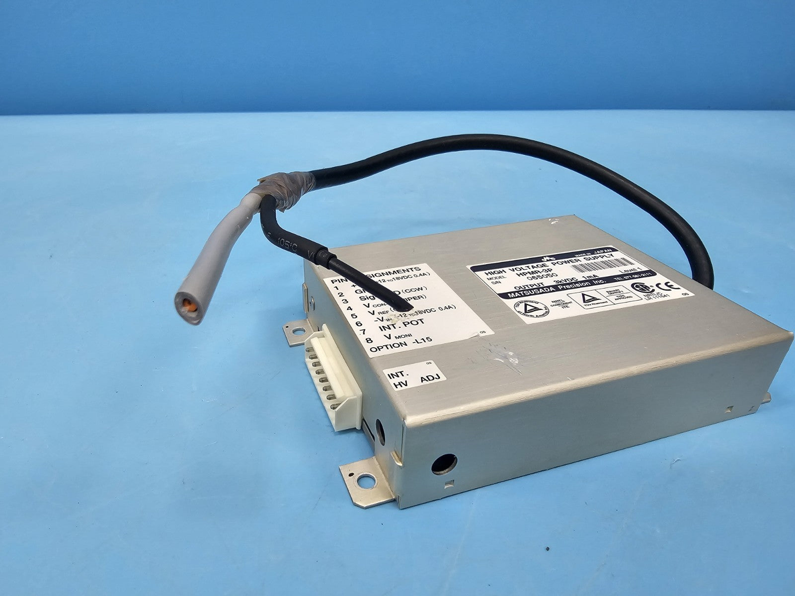 Matsusada HPMR-3P High Voltage Power Supply