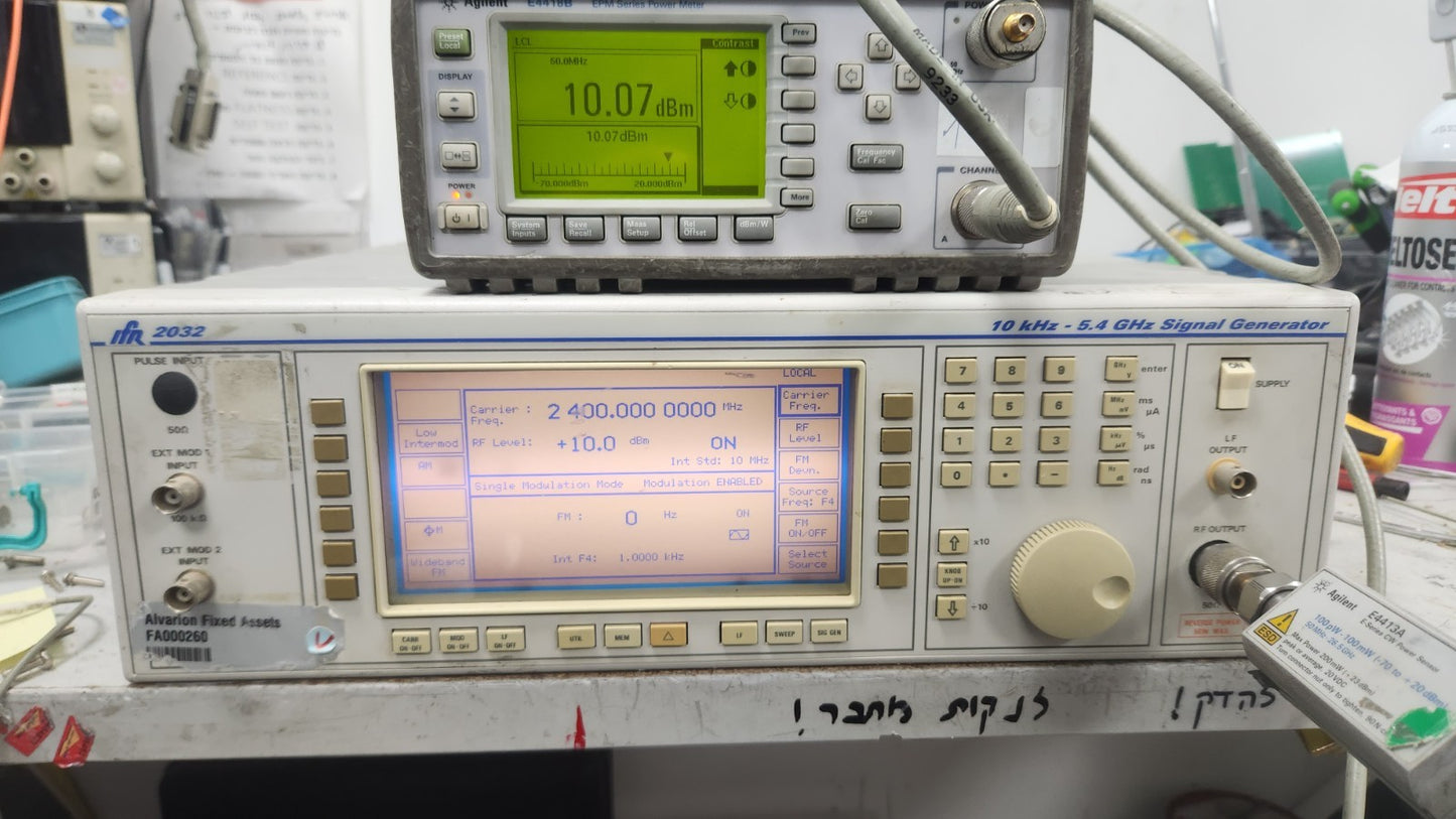 IFR 2032 Signal Generator 10KHz-5.4GHz