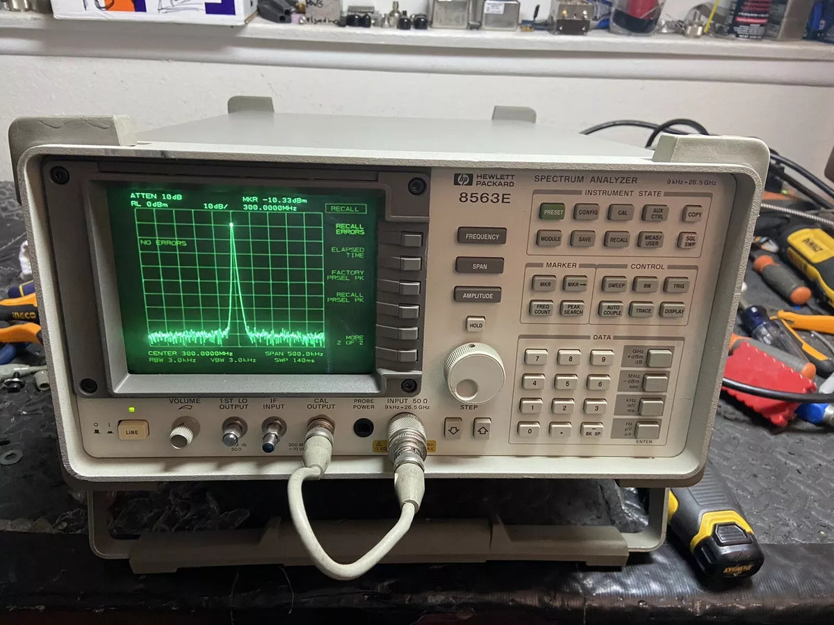 HP Agilent 8563E 50GHz Spectrum Analyzer Opt 6&7