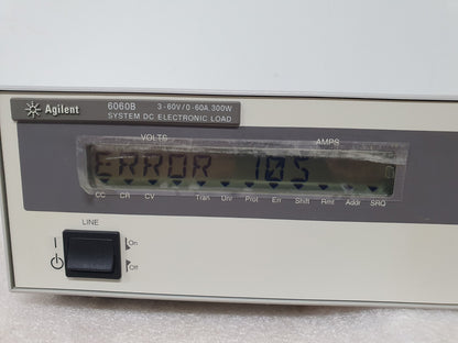 Agilent 6060B System DC Electronic Load 300W