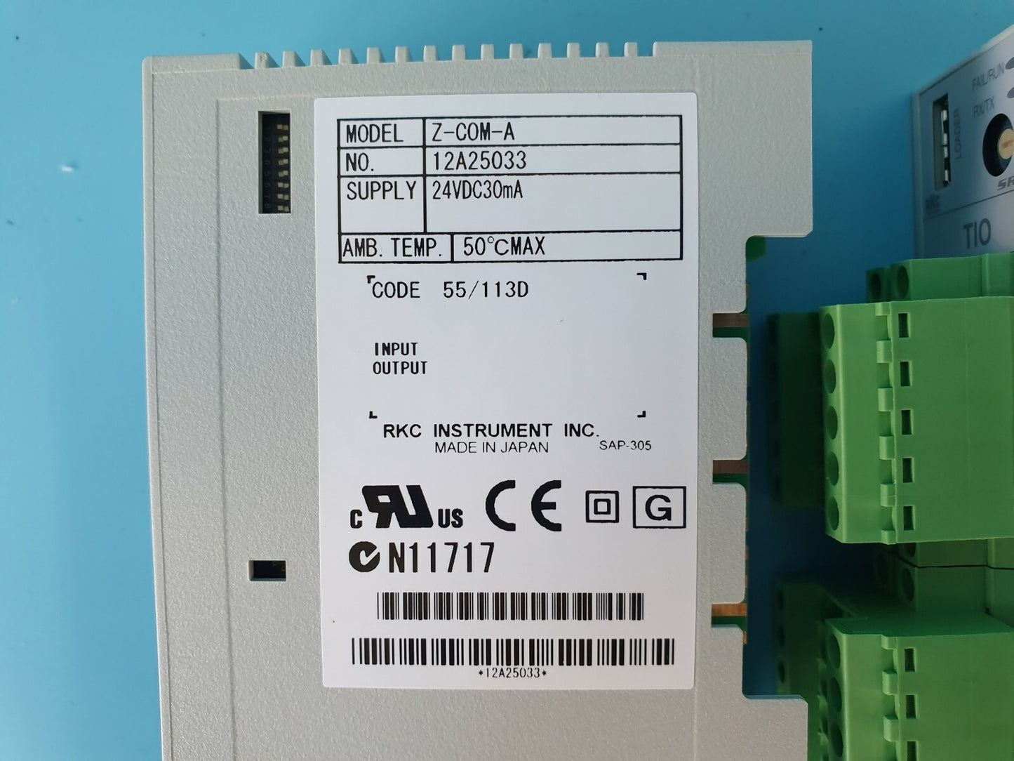 RKC Z-COM-A Z-TIO-A Temperature Controller (2ea)