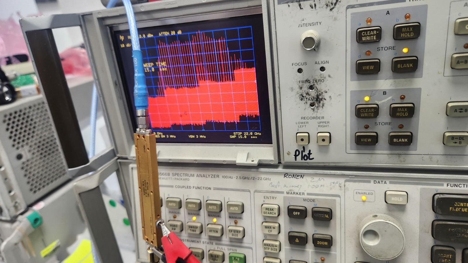 MITEQ RF Amplifier 6.5-18GHz 40dB AFD10-1218