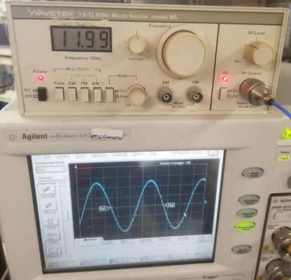 Wavetek 955 RF Signal Source 7.5-12.4 GHz
