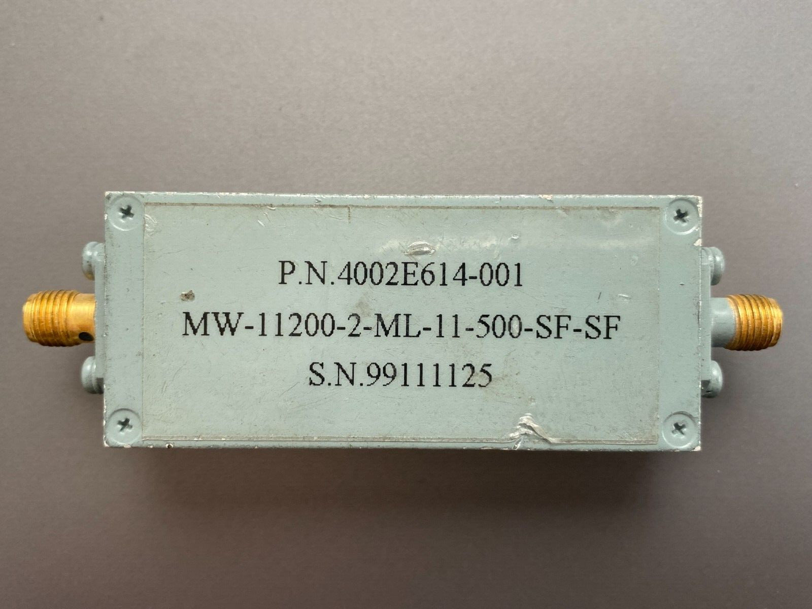 High Pass Filter 500 MHz 2.1GHz RF Component