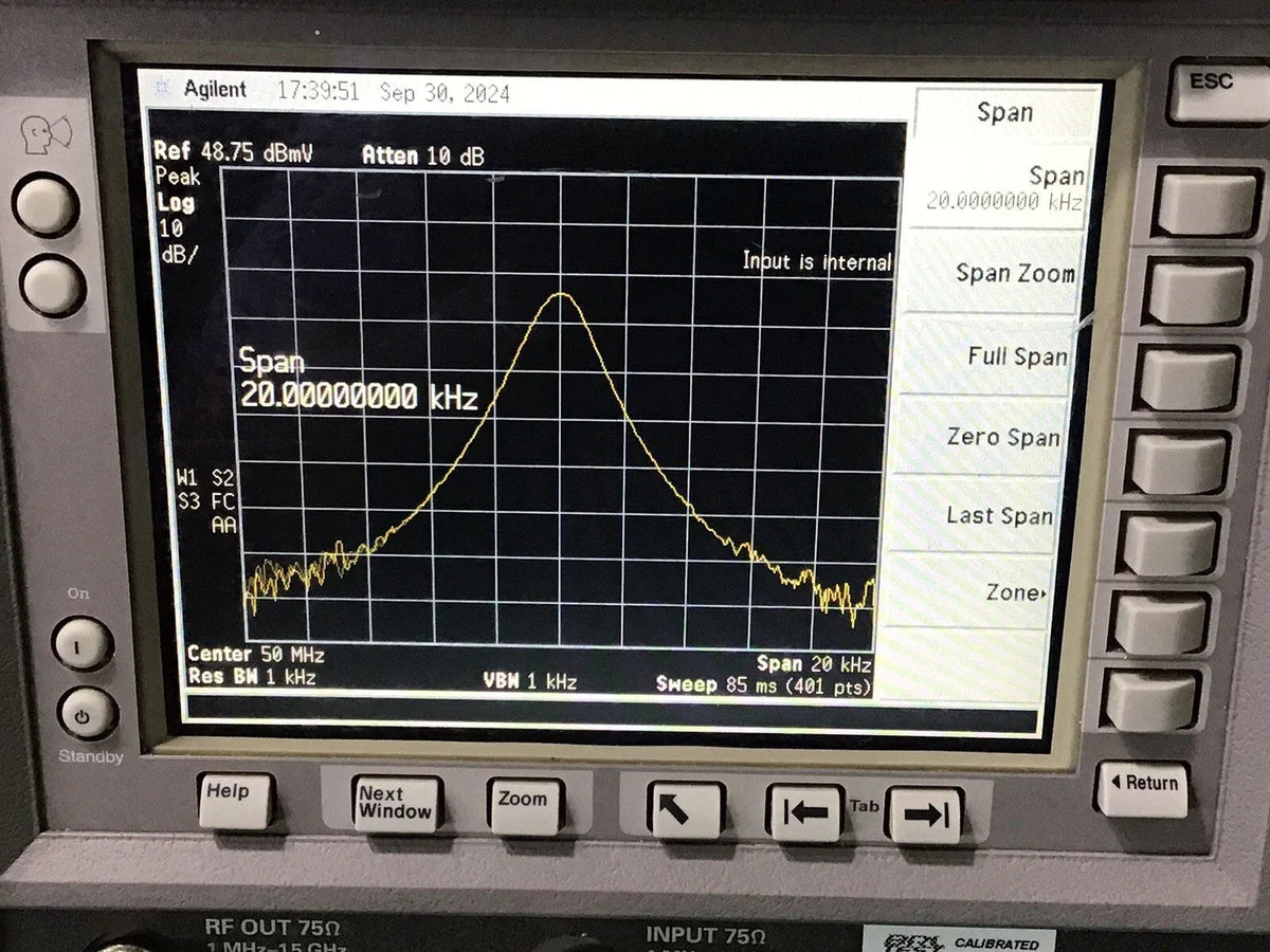 Agilent E4411B 3GHz Spectrum Analyzer