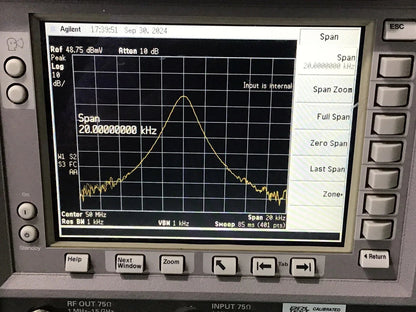 Agilent E4411B 3GHz Spectrum Analyzer