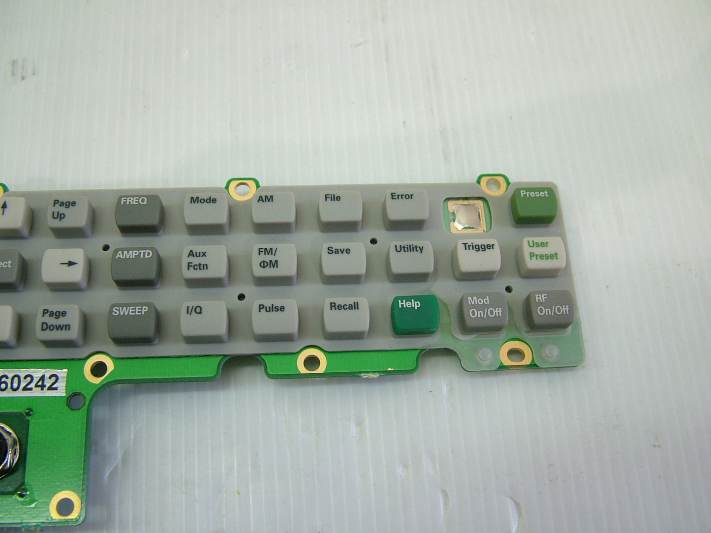 Agilent Keypad Board W1312-63020 for MXG