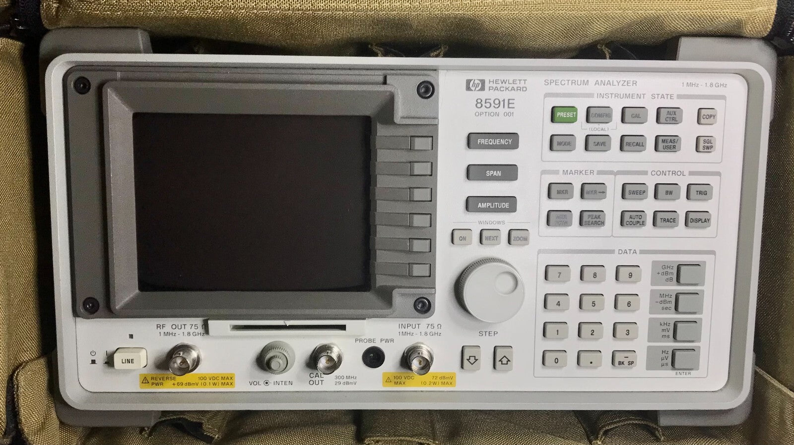 HP Agilent 8591E Spectrum Analyzer
