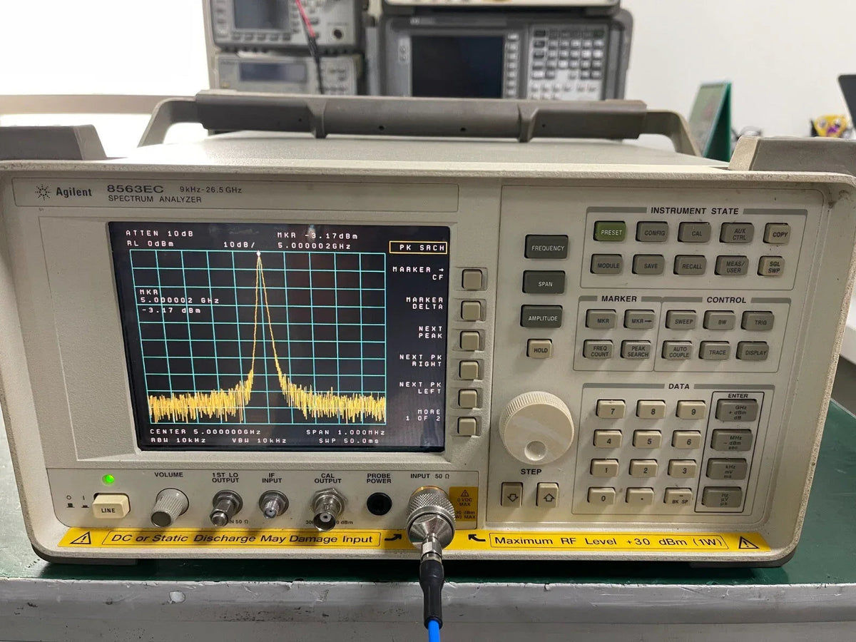 Agilent 8563EC 9kHz-26.5GHz Spectrum Analyzer