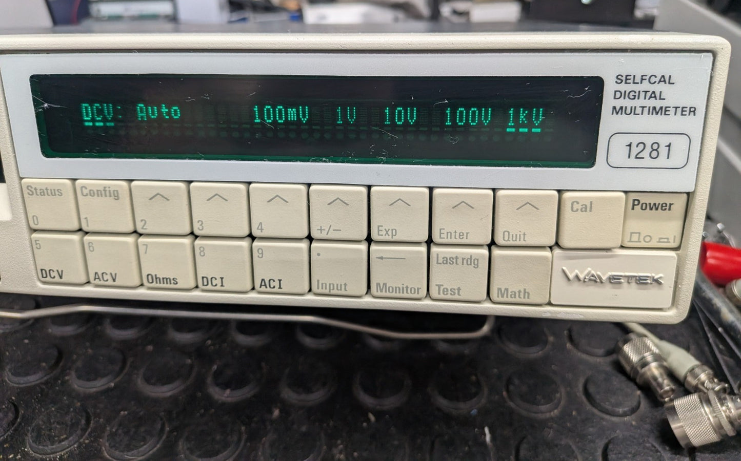 Datron Wavetek 1281 8.5 Digit DMM Metrology