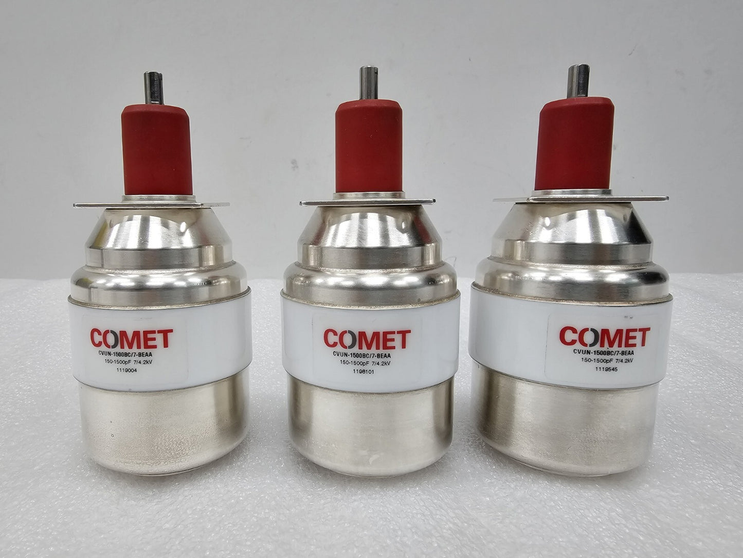 COMET CVUN-1500BC/7-BEAA 150-1500pF Vacuum Capacitor