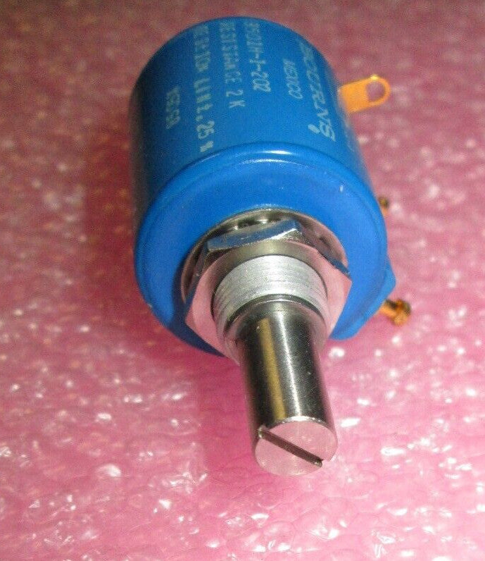 Bourns 3501H-1-202 Potentiometer 2kOhm 10-Turn Precision