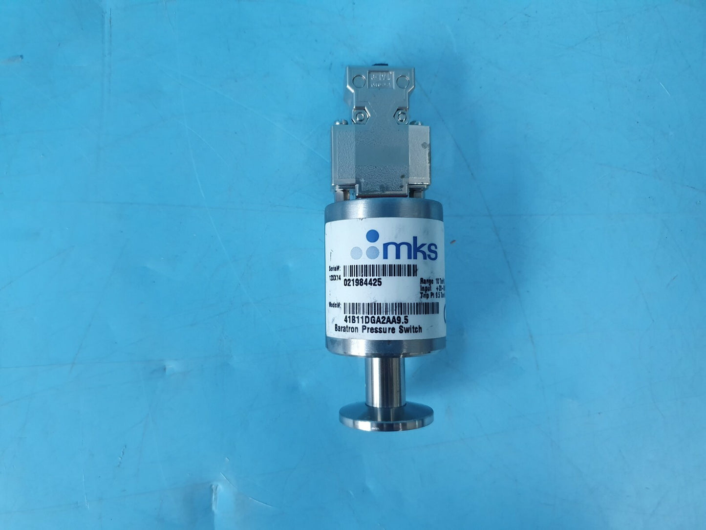 MKS 41B11DGA2AA9.5 Baratron Switch 10 Torr