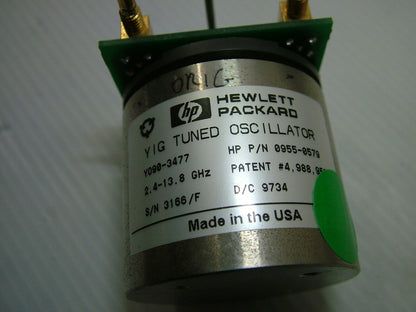 HP 0955-0579 YIG Oscillator 2.4-13.8GHz 8719D