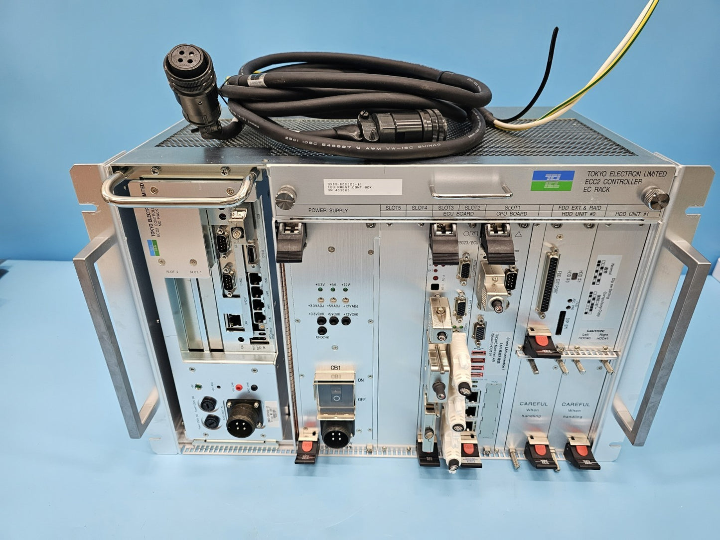 Tel Tokyo Electron BX80-000222-11 ECC2 Controller Box