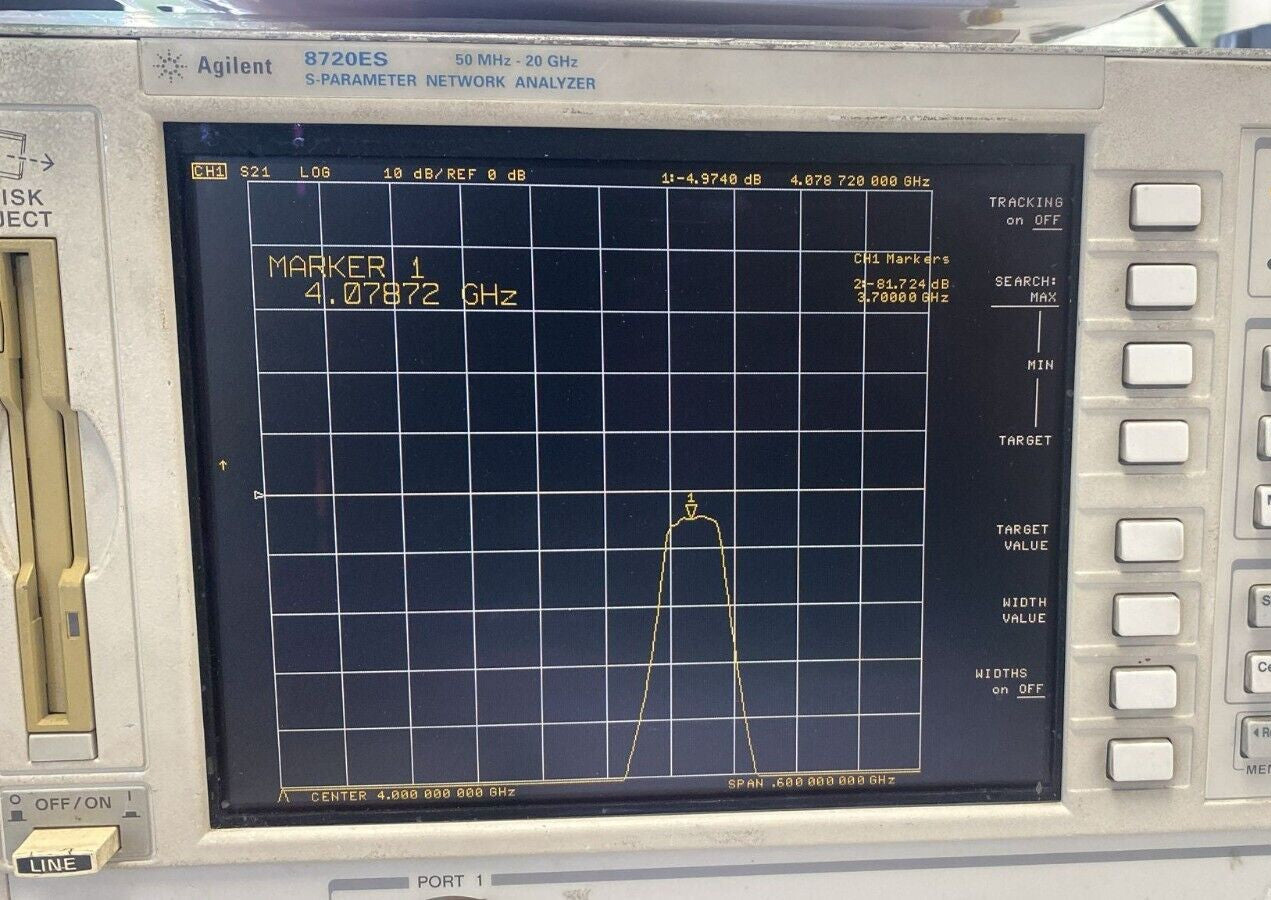 Band Pass Filter 4 GHz 48 MHz BW 4dB