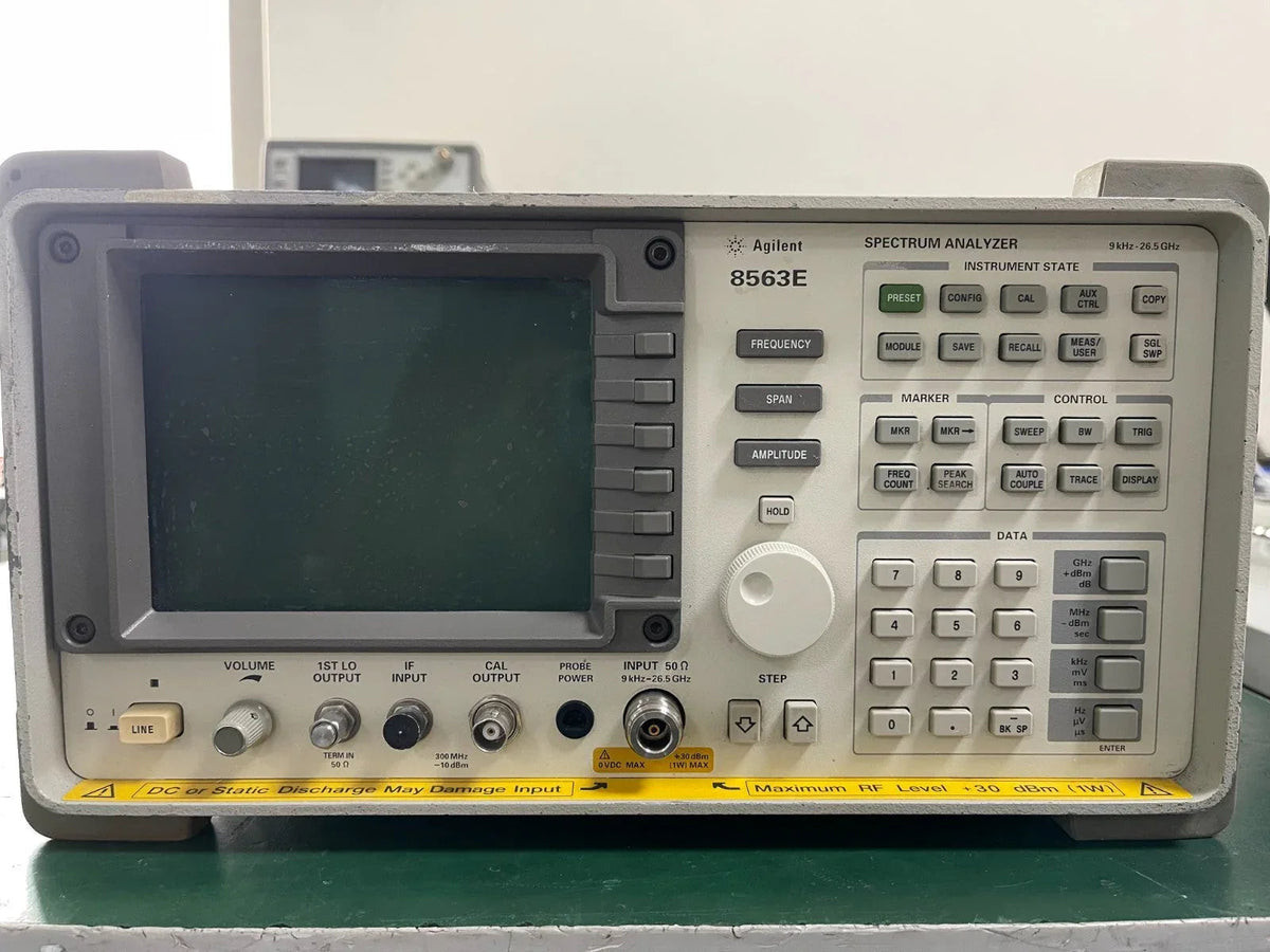Agilent HP 8563E 9kHz-26.5GHz Spectrum Analyzer