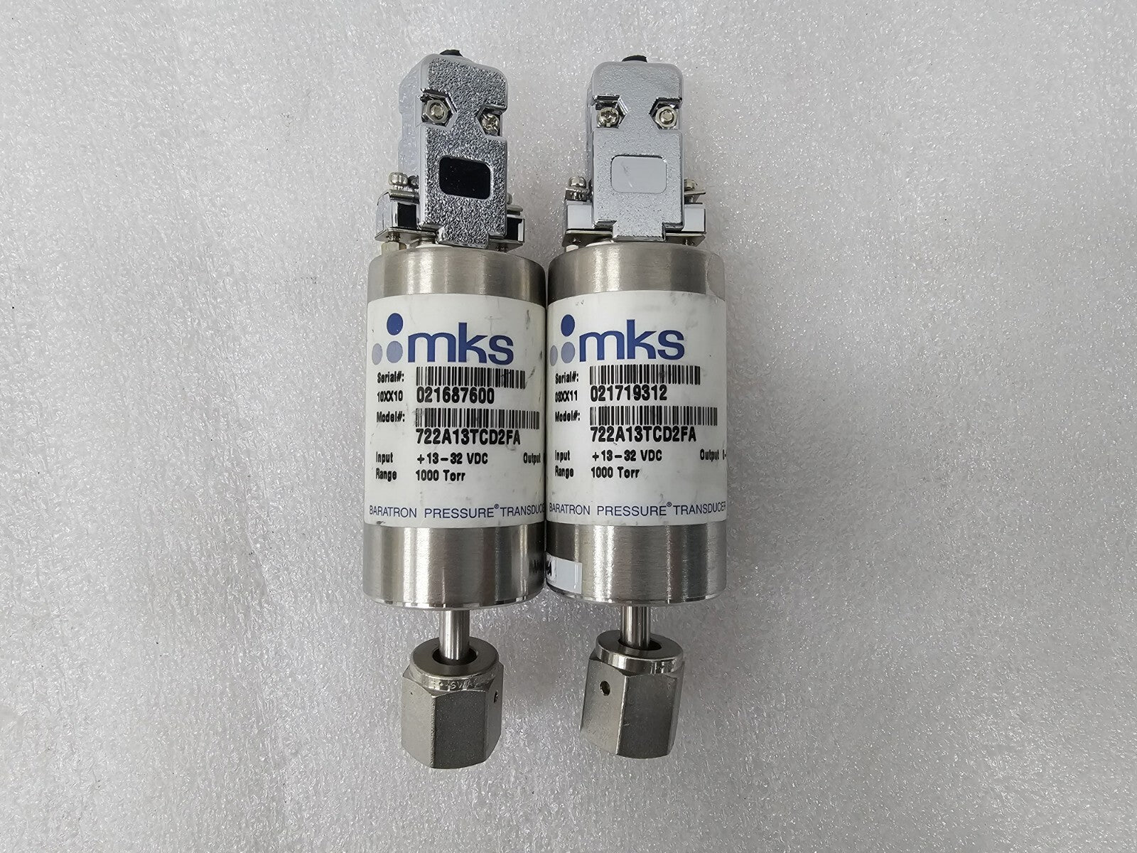 MKS 722A13TCD2FA Baratron Pressure Switch