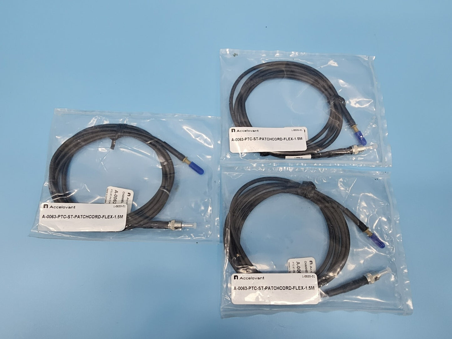 Accelovant A-0063-PTC-ST-PATCHCORD-FLEX-1.5M Optic Cable