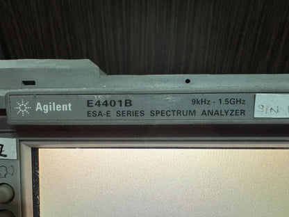 Agilent E4401B 1.8GHz Spectrum Analyzer