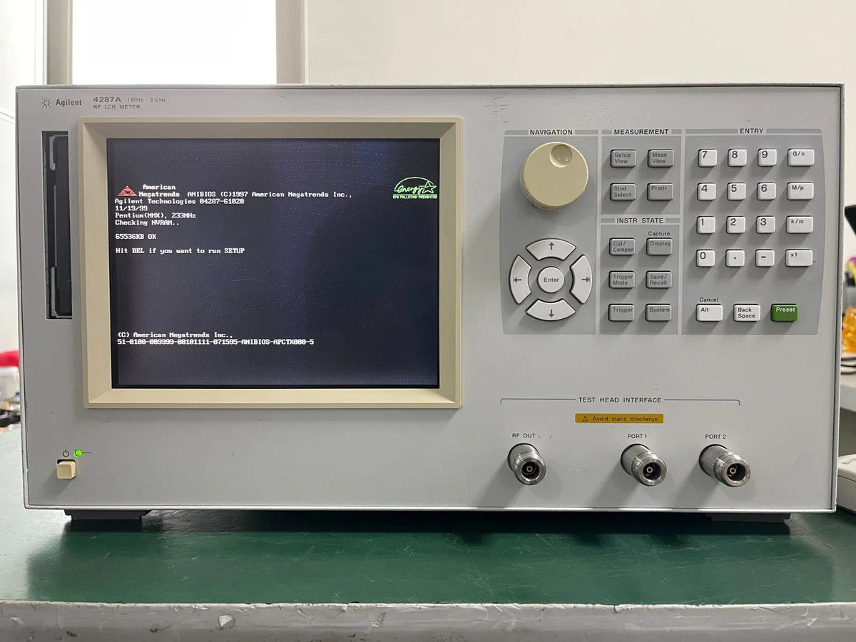 Agilent 4287A 1MHz-3GHz RF LCR Meter