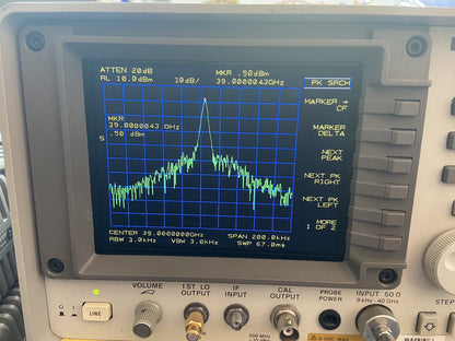 HP Agilent 83554A Millimeter-Wave Source 26.5-40 GHz