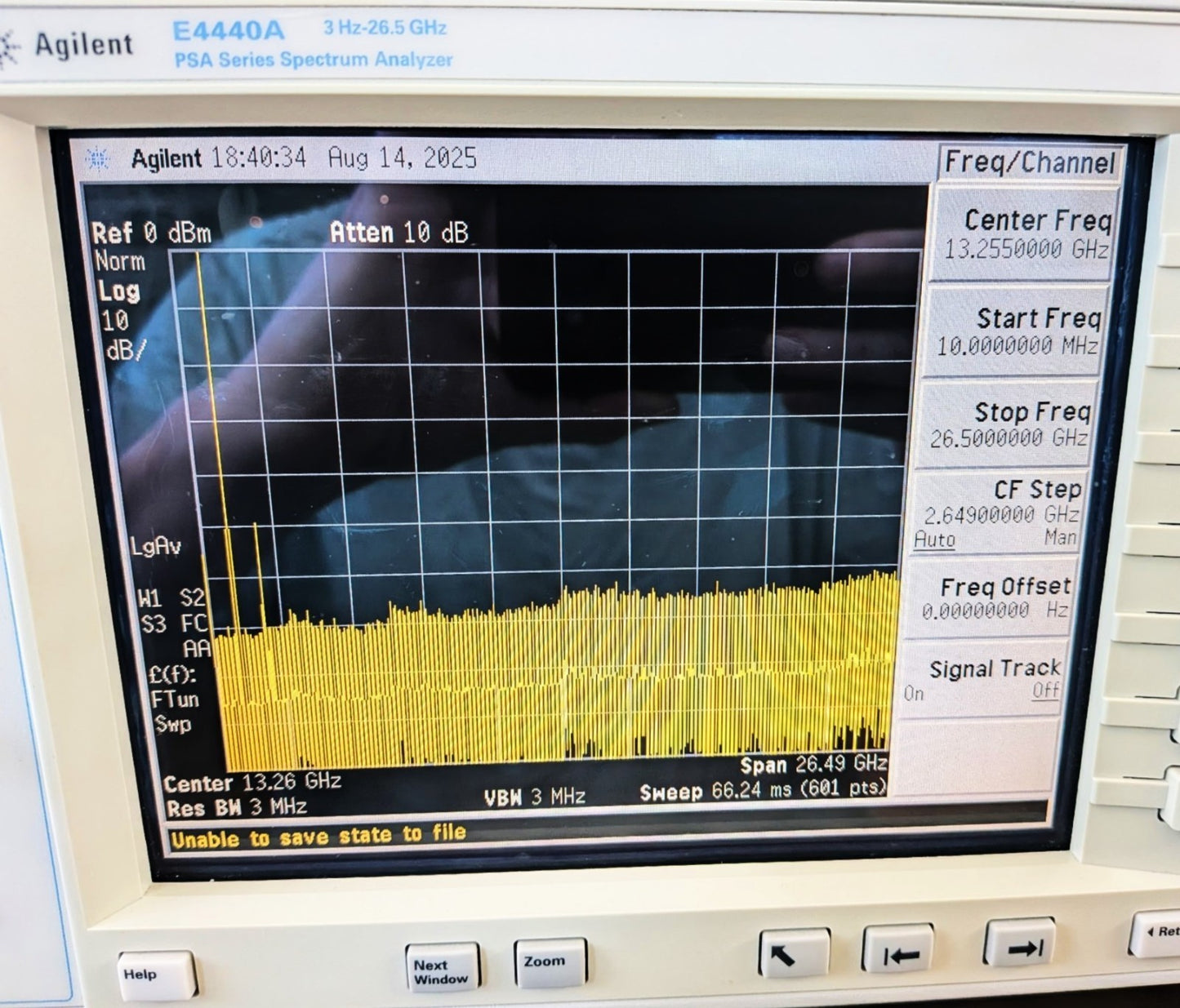Agilent E4440A Spectrum Analyzer 26.5GHz