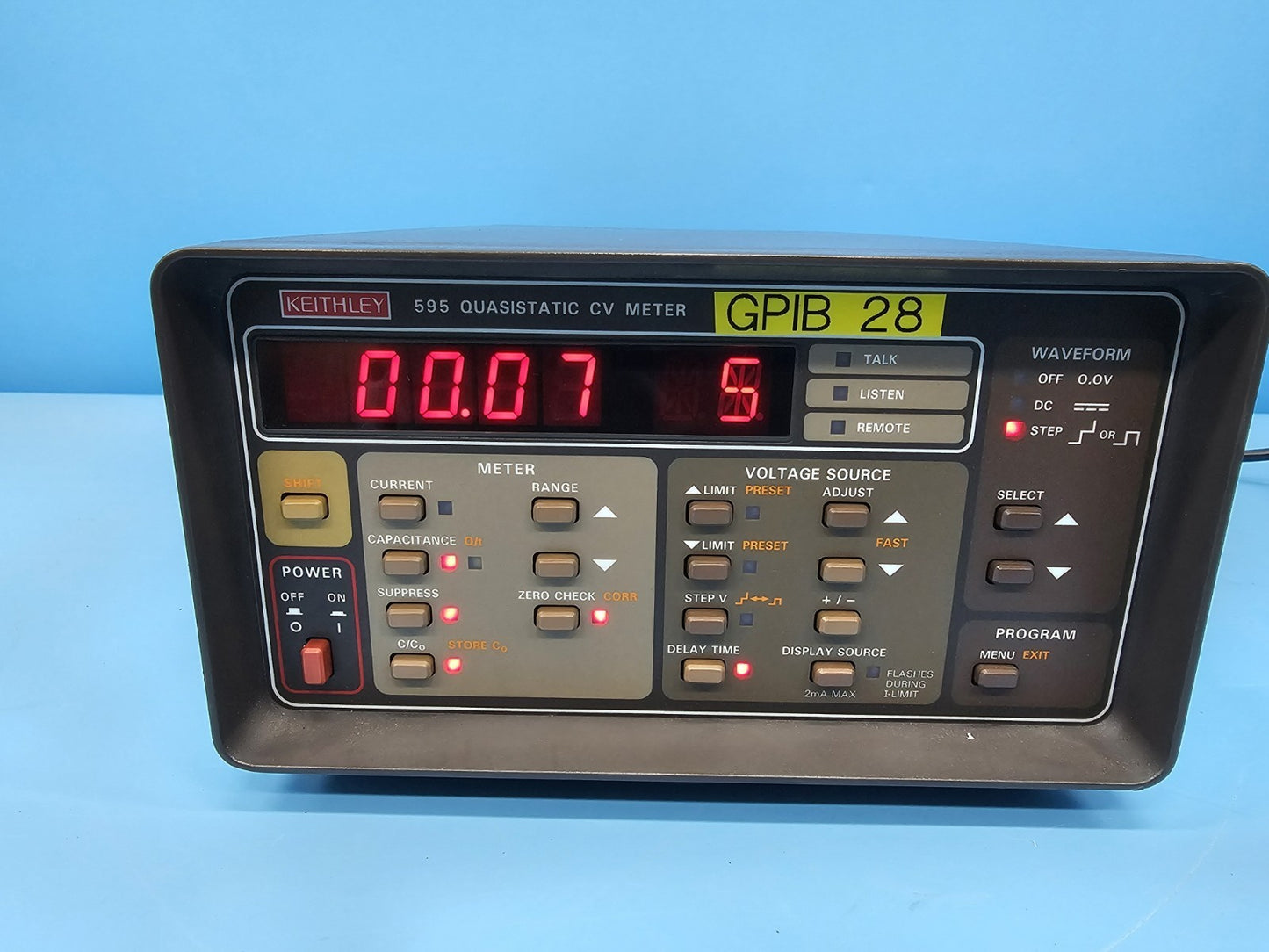 Keithley 595 Quasistatic CV Meter