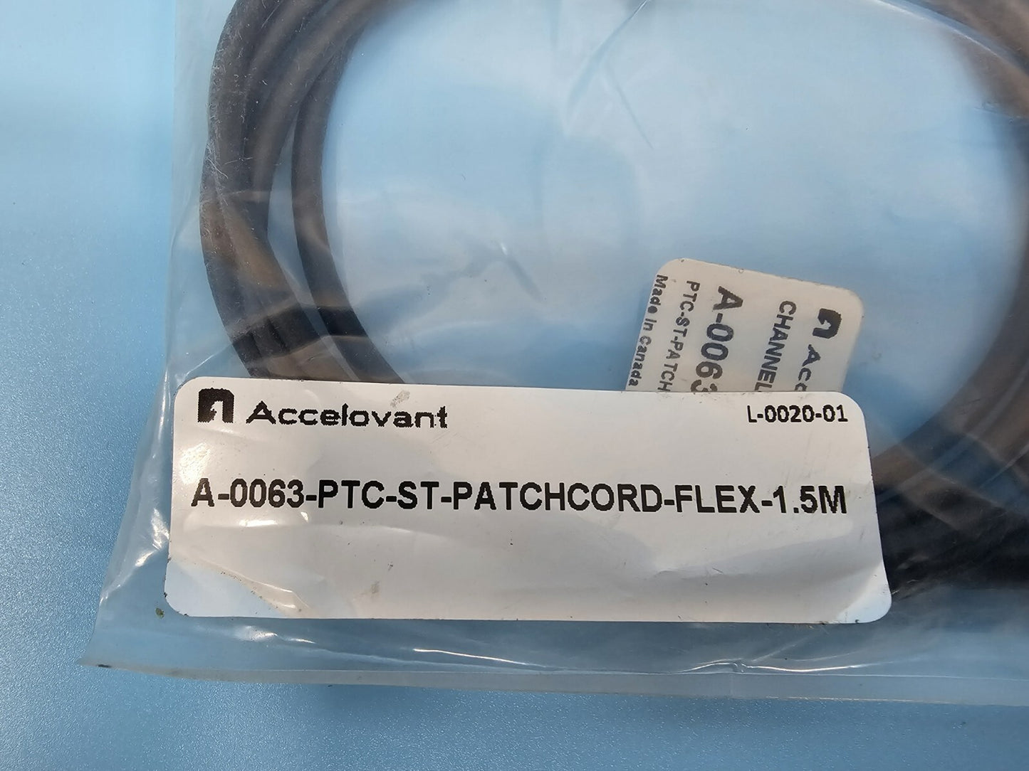 Accelovant A-0063-PTC-ST-PATCHCORD-FLEX-1.5M Optic Cable