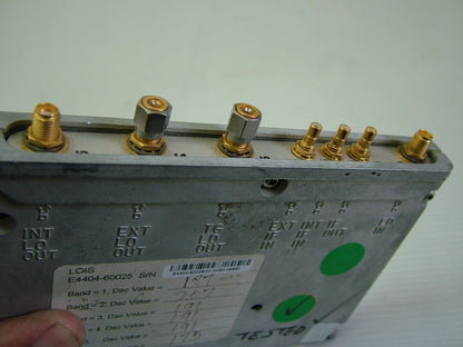 Agilent LOIS E4404 Module ESA-E Spectrum Series