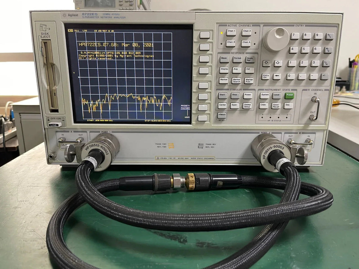 Agilent 8722ES 50MHz-40GHz Network Analyzer