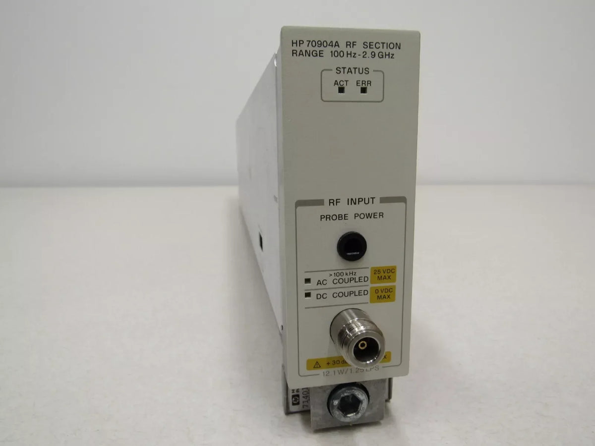 Agilent 70904A RF Input Section Module